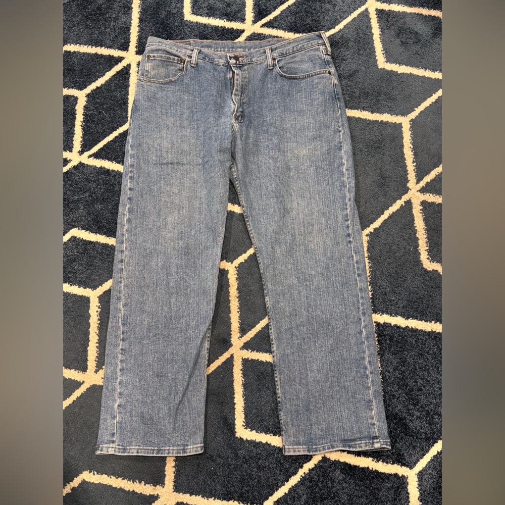 Wrangler Vintage Men's Light Blue Straight Jeans